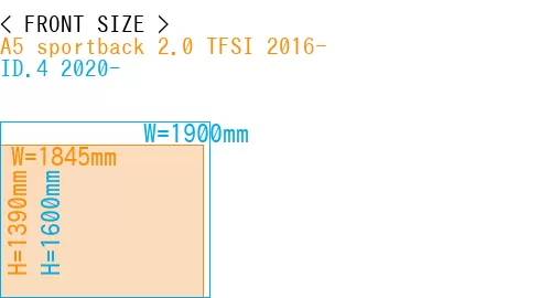 #A5 sportback 2.0 TFSI 2016- + ID.4 2020-